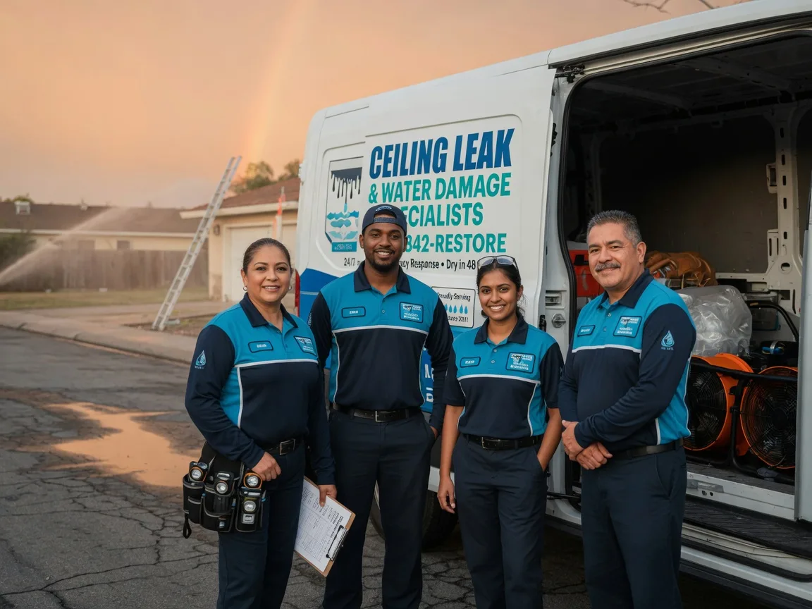 Ceiling Leak Cleanup company in Rockport, WV