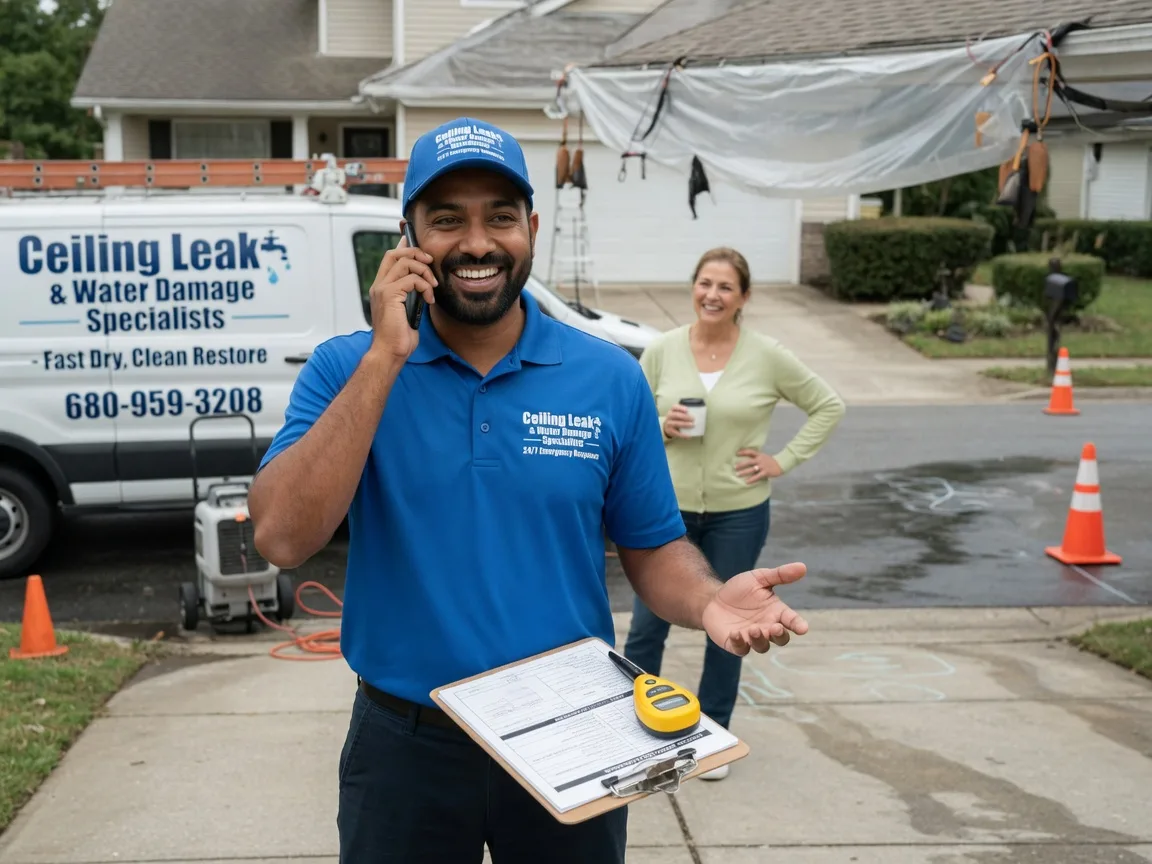 Ceiling Leak Cleanup Rockport, WV FAQs